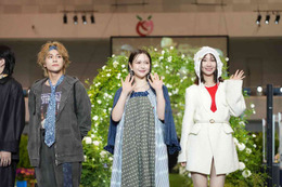 柏木由紀・村重杏奈・WILD BLUEら福山市集結 バラに囲まれランウェイ披露【Fukuyama Rose Runway produced by TGC】 画像
