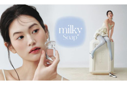 hince、石鹸の泡のような透明感と彩りを纏う「ミルキーソープコレクション」が⽇本上陸！ 画像
