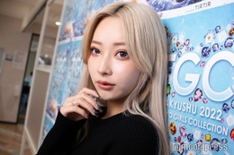 人気モデル・ぴょな、暗髪イメチェン「ツヤがすごい」「透明感が際立ってる」の声