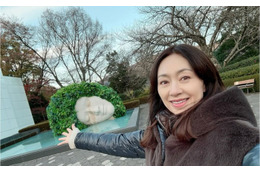 中山秀征の妻・白城あやか、カンヌでの夫婦ショット公開「仲良し夫婦」「セレブすぎる」の声