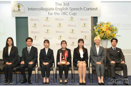 IIBC大学生英語スピーチコンテスト、1位は立教大3年生