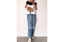 着飾りたい日に頼れる【ZARA】。モード服は×デニムの着こなしでもっと身近に【40代の毎日コーデ】