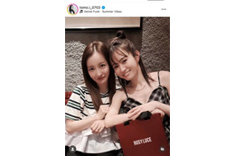 板野友美、変わらぬ絆を感じる“あつとも”SHOTに反響「青春そのもの」「最高最強コンビ」