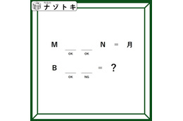 クイズです！「完成する英単語はなに？」OKとNGから推測してみよう【難易度LV２.・甘口】