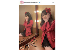 今夏で芸能界引退の道重さゆみ、思い出のつまった会場でのオフSHOTに「エモくて大好き」「写真集にして欲しい」の声
