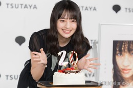 上坂樹里、サプライズに感激 20歳誕生日は家族と約束「初めてのお酒を飲む」