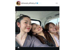鈴木愛理、岡崎紗絵らとの東北旅行満喫SHOTに反響「親友トリオ本当に推せる」「めっちゃ可愛い」