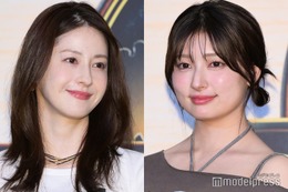 吉川愛、お揃いジュラシックTを肩出しアレンジ 松本若菜は“シリーズ初の役”吹替回顧【ジュラシック・ワールド／復活の大地】 画像