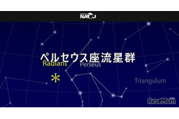 ペルセウス座流星群、8/11から3夜がチャンス