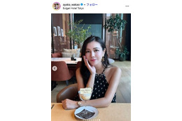 「バチェラー2」若尾綾香、第1子妊娠を発表 夫との2ショットでふっくらお腹披露
