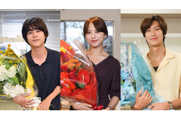 清原果耶＆成田凌＆ナ・イヌ「初恋DOGs」笑顔でクランクアップ
