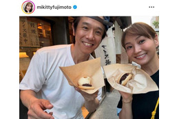 「ステキ夫婦」藤本美貴、庄司智春と街ブラ！プライベートSHOTにファン大歓喜「こちらまで幸せな気持ち」