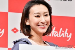 浅田舞、胸元ざっくりドレス姿に反響「美しさ倍増」「ぱっつん前髪が新鮮」