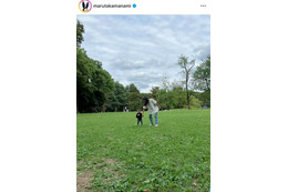 「すごーい」3児の母・丸高愛実、子供たちの成長を感じる公園SHOTに反響「さすが運動センスあり！」