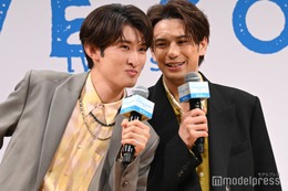 森崎ウィン＆Snow Man向井康二、異例の再登場 予想外演出にイベント開始前から黄色い歓声【（LOVE SONG）】