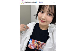 完熟フレッシュ・池田レイラ、美ウエストチラ見せディズニーショット披露「スタイル良い」「可愛すぎる」