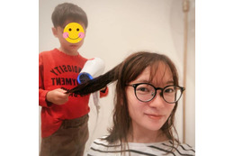 保田圭、7歳息子に身を任せた“愛おしい時間”SHOTを公開「ありがとう」