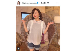 ハイヒール・モモコ、長男夫婦との食事会ショット公開「幸せ伝わる」「美男美女」の声 画像