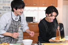 timelesz松島聡、2児のパパ・白洲迅の自宅訪問 撮影裏での「すごく幸せな空間」も明かす【パパと親父のウチご飯】 画像