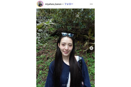元空手日本一女優・宮原華音、トレーニングウェアで鍛えられた美ボディ披露「綺麗な縦線」「かっこいい」と反響 画像