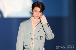 M!LK山中柔太朗、レースチョーカーで上品な魅力 素肌ジャケットで色気放出【TGC北九州2025】