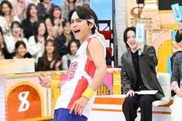 timelesz佐藤勝利、サンシャイン池崎になりきり奮闘 空前絶後の展開でスタジオざわつく