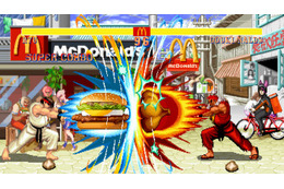 マクドナルド、人気対戦格闘ゲーム「ストリートファイター」と初コラボ CM放映開始＆新商品7種登場 画像