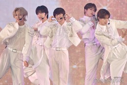 なにわ男子・大橋和也ら「君がトクベツ」劇中アイドル“ライクレ”サプライズライブ 話題曲イベント初披露に歓声【ガルアワ2025AW】 画像