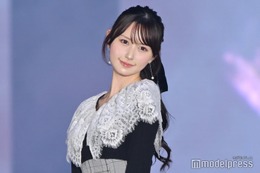 山本望叶、NMB48卒業後初ランウェイ 上品黒ワンピ姿に「お人形さんみたい」「小顔すぎる」の声【ガルアワ2025AW】 画像