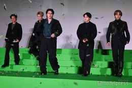 水上恒司・木戸大聖・綱啓永・JUNON（BE:FIRST）瞬間最大風速25m／sの“爆風”で登場 JUNONがミスに照れ笑い「緊張してるの見え見えでした」【WIND BREAKER／ウィンドブレイカー】 画像