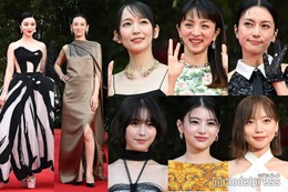 北川景子・吉岡里帆・柴咲コウら「東京国際映画祭」でドレスアップ 華やか衣装を一挙振り返り 画像