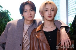 龍宮城・冨田侑暉、“昔からの友達”MAZZEL・NAOYAは「憧れの先輩」だった NAOYAが驚いた大人な一面・冨田が聞きたい美肌の秘訣…お互いを深掘り【「セラピーゲーム」インタビューVol.1】 画像