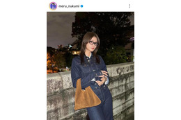 めるる、“一目惚れ”したセットアップSHOTに反響「似合ってる」「お洒落でスタイル抜群」