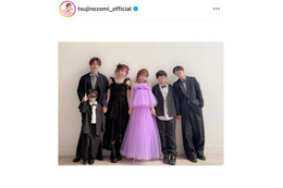 辻希美、次女が生後3ヶ月に！妊娠中の家族記念SHOTも公開「あっという間」「いつも幸せをありがとう」