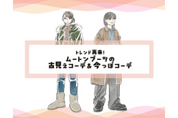 ブーム再来の「ムートンブーツ」。今っぽいデザインと着こなしとは？〈懐かしのリバイバルファッションの取り入れ方〉【後編】 画像
