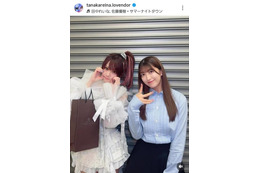 モー娘。OG田中れいな、可愛い後輩たちとの2SHOTに反響「卒業しても仲良し」「慕われるって素晴らしい」