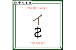 クイズです！「何て書いてある？」それぞれの文字の状態を読み解いてみましょう【難易度LV２.・甘口】