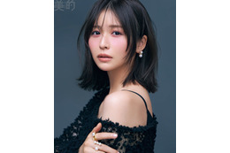 長濱ねる・宮崎優・片岡凜、“魔法のようなテクニック”で変身 抜けメイク×ブラックコーデで華麗な姿披露 画像