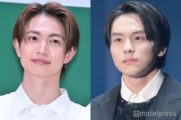 山下幸輝＆綱啓永、キス寸前の壁ドンショットに反響相次ぐ「相変わらずラブラブ」「耳真っ赤」 画像