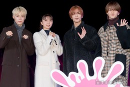 上白石萌歌・高橋恭平・木村柾哉・中島颯太ら豪華キャスト8人集結 高橋はショーに感動「水が何リットル使われているのかだけ知りたい」【ロマンティック・キラー】