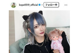 “全顔整形”リアルピース・こぺ「ダイエットが1番の整形」激変ビフォーアフター写真が話題「何キロ痩せたの？」「モチベーション上がる」 画像