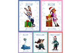 日本版が大人気『ズートピア２』興収40億円突破 入プレ第3弾はクリスマス限定キャラクターカード