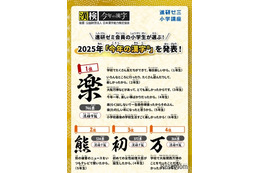 小学生が選ぶ「今年の漢字」熊は2位…1位は？