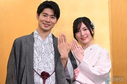 松井珠理奈＆ボイメン辻本達規が結婚会見 薬指に指輪キラリ 画像