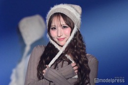 CANDY TUNE小川奈々子、ウェービーヘア×ニット帽がお似合い「普段と雰囲気違って新鮮」「可愛い」と反響【TGCしずおか2026】 画像