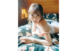 櫻坂46松田里奈、1st写真集未収録のフリルランジェリー姿＆思い出新聞解禁 第3回YouTube特典【まつりの時間】