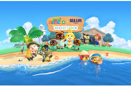 「あつ森」アクティビティが水族館に登場 名古屋シーライフ水族館とコラボ決定 画像