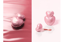 NAMING.、ツヤと立体感を宿すメタリックピンクの新作ハートグロスが日本限定登場