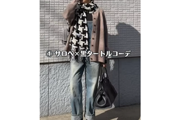 デニムサロペを40代が着るなら？オールインワンを大人が着こなすコツ【40代の毎日コーデ】 画像