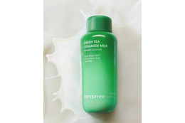 INNISFREE、ミルク化粧水『グリーンティー セラミド ミルク エッセンストナー』オンライン限定サイズ＆セットが登場